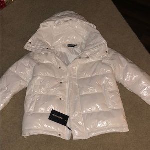 Pretty Little Thing Shiny Puffer Coat